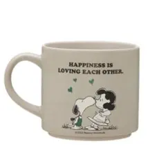 Starbucks スタバ　スタッキングマグ　PEANUTS グレー