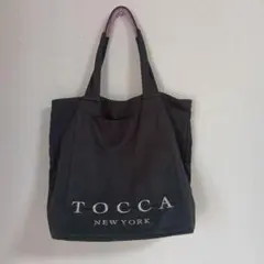 【TOCCA】ビッグポケットキャンバストート ブラックのサムネイル