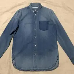 寄付対象品 THE SHIRT by upper hights デニムシャツ L