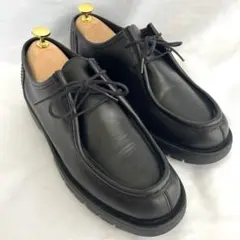 極美品✨ クレマン パドロール チロリアンシューズ 27.5cm 黒 フランス