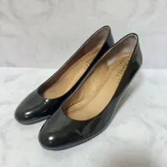 美品❣️MARGARET HOWELL idea パンプス ウェッジ 黒 24cmのサムネイル