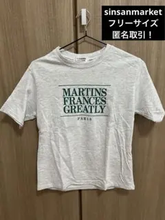タグ無し新品未使用品 ロゴ Tシャツ レディース 韓国のサムネイル