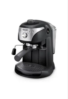 デロンギ エスプレッソ＆カプチーノマシン EC221 ブラック EC221B