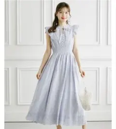 新品タグ付き》トッコ♡ フラワーレース×フリル付きティアードシャツ