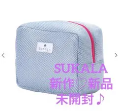 【新品未開封♡】SUKALA　バイカラーメッシュポーチのサムネイル
