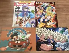 【当時品】鳥山明 ドラゴンボールZ 下敷き　4枚セット　希少