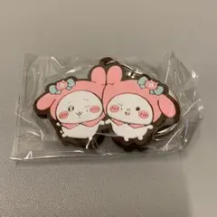 ちいかわ×サンリオキャラクターズ なかよしラバーマスコット ちいかわ マイメロ