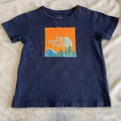 THE NORTH FACE キッズ Tシャツ ネイビー