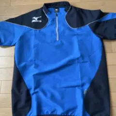 MIZUNOハーフジッパー　ベースボールシャツ
