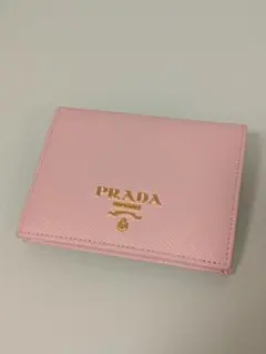 PRADA ピンク/サフィアーノマルチカラー 財布