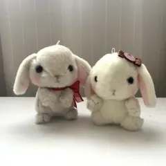 ぽてうさろっぴー ぬいぐるみ 2個セット マスコットのサムネイル