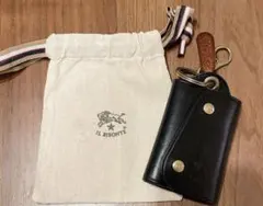 【けいり様】IL BISONTE イルビゾンテ　レザーキーケース