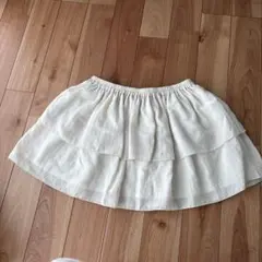 KBFひざ上白スカートのサムネイル