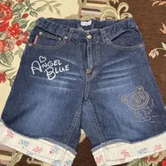 ANGEL BLUE エンジェルブルー Gパン デニム ズボン 半ズボン
