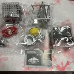 キャンプギアマスコット2 の5点セット