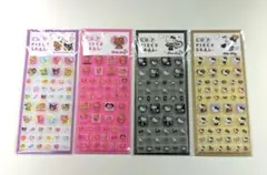 サンリオ ハローキティ ステッカー シール カットピースシール ブロック タイル