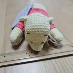 東京ディズニーリゾート　くまのプーさん　肩乗せぬいぐるみクリップ