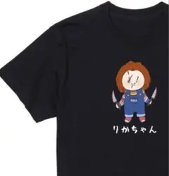 男女兼用　なんでやねんTシャツおもしろTシャツ　ネタTシャツ/黒
