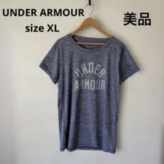 【美品】wg95 UNDER ARMOUR 半袖Tシャツ sizeXL ロゴのサムネイル