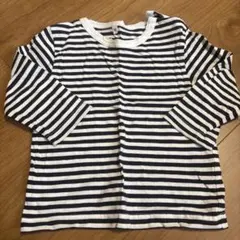 ボーダー長袖Tシャツ 80