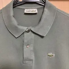 ヴィンテージ LACOSTE フレラコ ポロシャツ 90's フランス製 古着 90s フランス製 CHEMISE LACOSTE フレラコ ワニ ワッペン カノコ