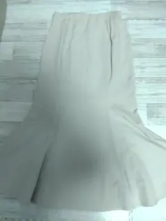 GUマーメイドスカート アイボリー