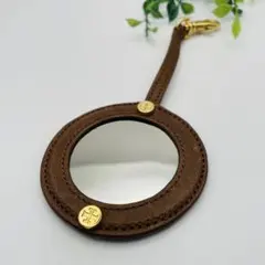 【Tory Burch】トリーバーチ ミラーチャーム キーホルダー レザーのサムネイル