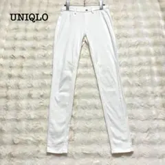 UNIQLO ユニクロ　ストレッチレギンス　白　M イージーパンツ　カジュアル