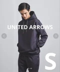 定価1.8万 ユナイテッドアローズ パーカー S テクニカルコットン T/C