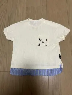 美品　Combi mini Tシャツ 90cm マリン柄のサムネイル