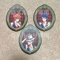 ツイステ エース デュース トレイ アニメ ステッカー 池袋 限定 セット