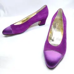 Salvatore Ferragamo　23cm相当　スウェード パンプス