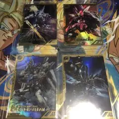 FQ2弾　FQレア4枚セット　バエル　ヴィダール　ガンダムアーセナルベース
