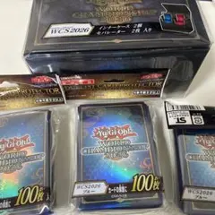遊戯王wcs2026デッキケース2個スリーブ赤2個 - メルカリ
