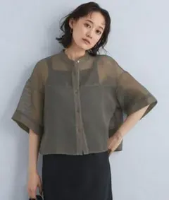 シアーコードレーン ショートスリーブ シャツ