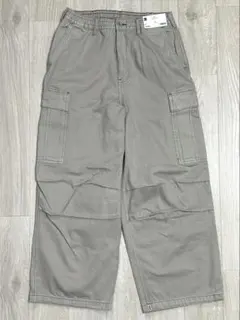 GUジーユー デニムスーパーワイドカーゴパンツ