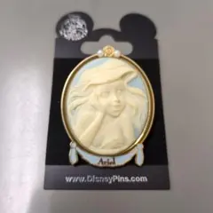 ディズニー リトルマーメイド プリンセス アリエル カメオ ブローチ