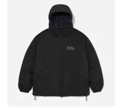 ENNOYとスタイリスト私物 PADDED NYLON HOODIE　BLACK