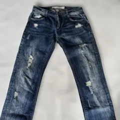 ZARA ダメージ加工デニム