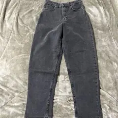 ダークグレー ストレートデニム EUR 36