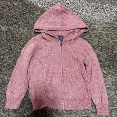 サイズ90 ベビーギャップ フード付き　薄手ニットパーカー