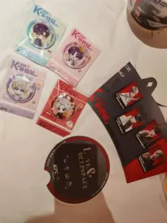 限定 缶バッジ4個 中国KFCコラボ 恋と深空 ホムラ セイヤ レイ シン