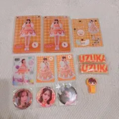 FRUITS ZIPPER 　鎮西寿々歌　缶バッジ　ガチャ　アクスタ