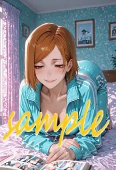 G0011　オリジナルイラスト　A4 ポスター　かわいい　アニメ