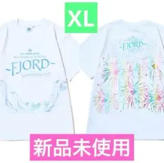 ミセスグリーンアップル　フィヨルド　Tシャツ　XL　ホワイト　白　花火柄
