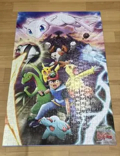 【希少】ポケモン　ジグソーパズル　ミュウと波導の勇者ルカリオ　500ピース