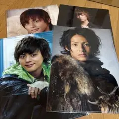 4枚セット Kis-My-Ft2 キスマイ 公式クリアファイル 藤ヶ谷太輔