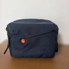 値下げ】Manfrotto ネイビー ショルダーカメラバッグ - メルカリ