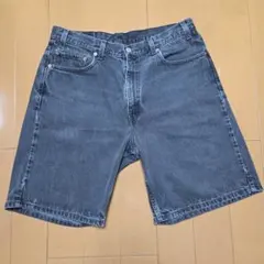 95年製 USA製 Levi's 550 ブラックデニムショーツ W33 - メルカリ