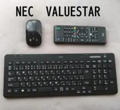 NECバリュースターVS370/R付属品★ワイヤレスキーボード★マウス★リモコン